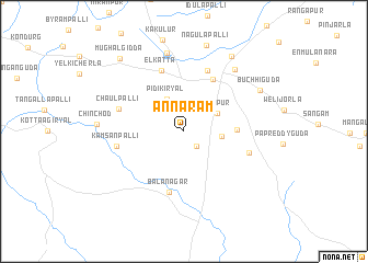 map of Annāram