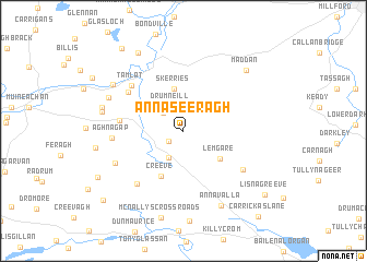 map of Annaseeragh