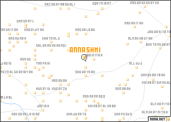 map of An Nashmī