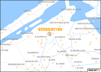 map of An Nāşirīyah