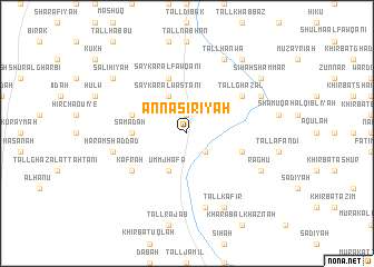 map of An Nāşirīyah