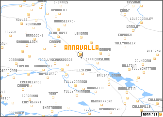 map of Annavalla