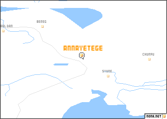 map of Anna-Yetege