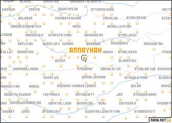 map of An Nayḩah