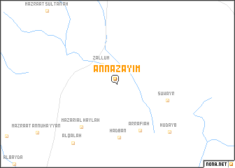 map of An Naz̧āyim