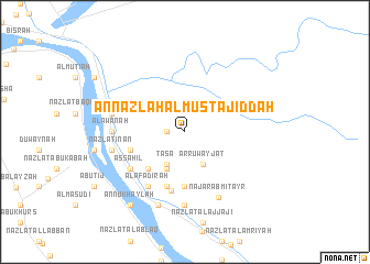 map of An Nazlah al Mustajiddah