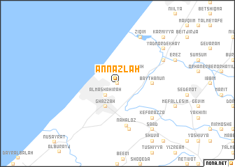 map of An Nazlah