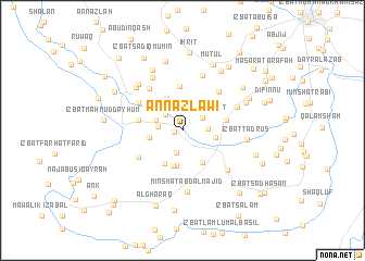 map of An Nazlāwī