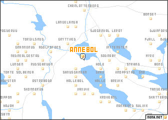 map of Ånnebol