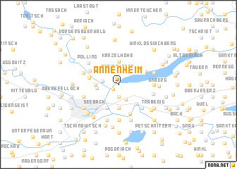 map of Annenheim