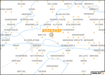 map of Annenhof