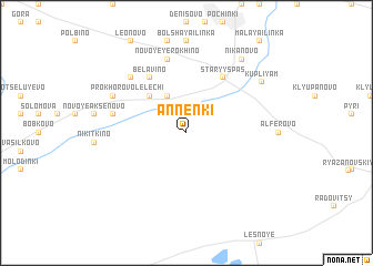 map of Annenki