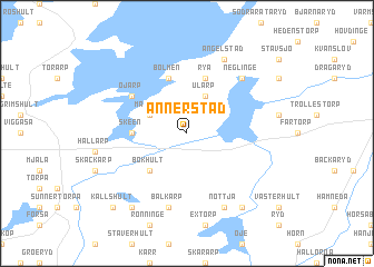 map of Annerstad