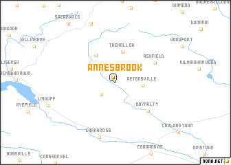 map of Annesbrook