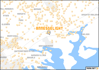 map of Annes Delight