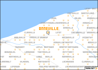 map of Anneville