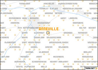 map of Anneville