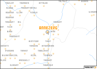 map of Annezerg