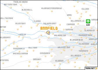 map of Annfield