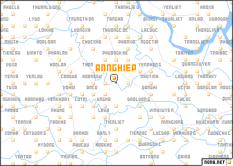 map of An Nghiệp