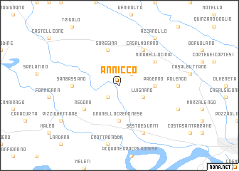 map of Annicco