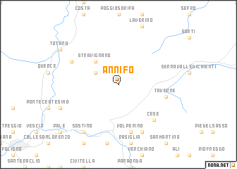 map of Annifo