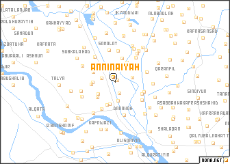 map of An Ni‘nā‘īyah