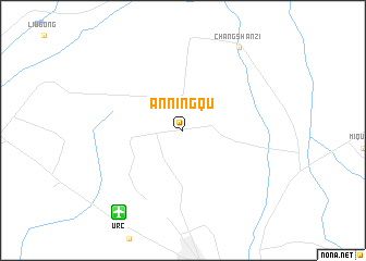 map of Anningqu