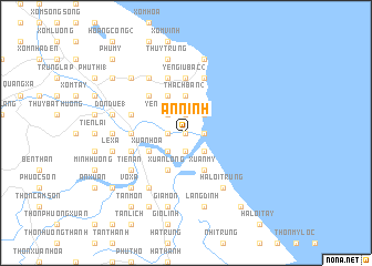 map of An Ninh