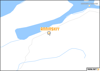 map of Anninskiy