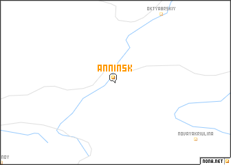 map of Anninsk