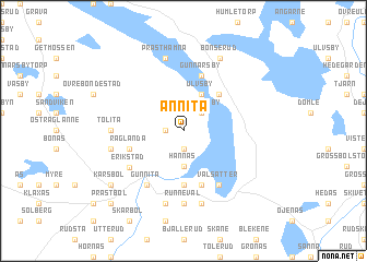 map of Annita