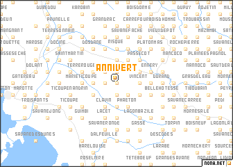 map of Annivert