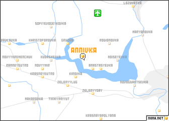 map of Annivka