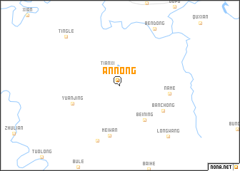 map of Annong
