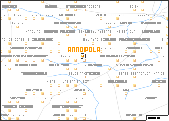 map of Annopol A