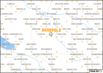 map of Annopole