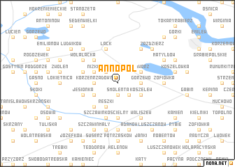 map of Annopol