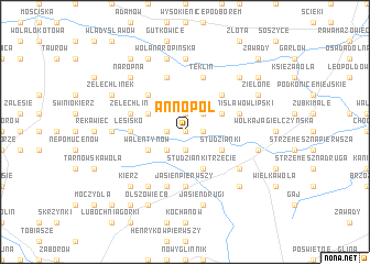 map of Annopol