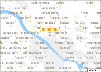 map of Annopol