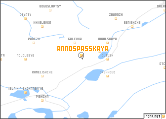 map of Annospasskaya