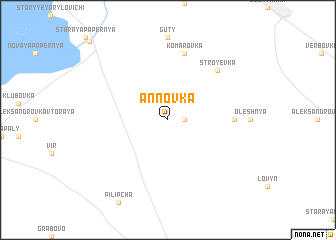 map of Annovka