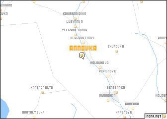 map of Annovka