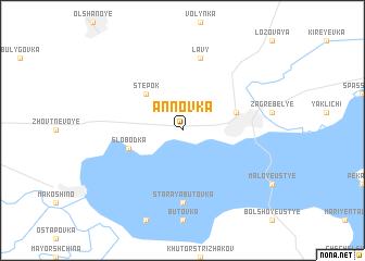 map of Annovka