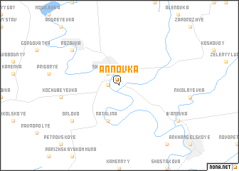 map of Annovka