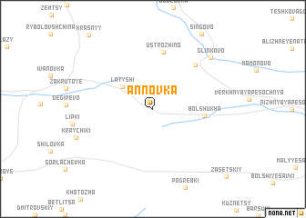 map of Annovka