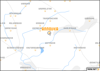 map of Annovka