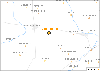 map of Annovka