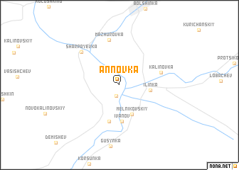 map of Annovka