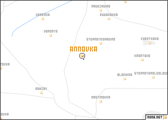 map of Annovka